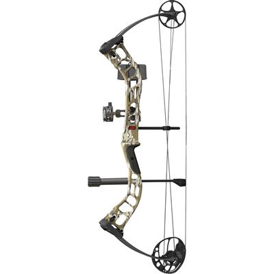 PSE STINGER ATK HUNTER PACKAGE BOW MOSSY OAK BOTTOMLAND 21 1/2" - 30" 29-50LB LH